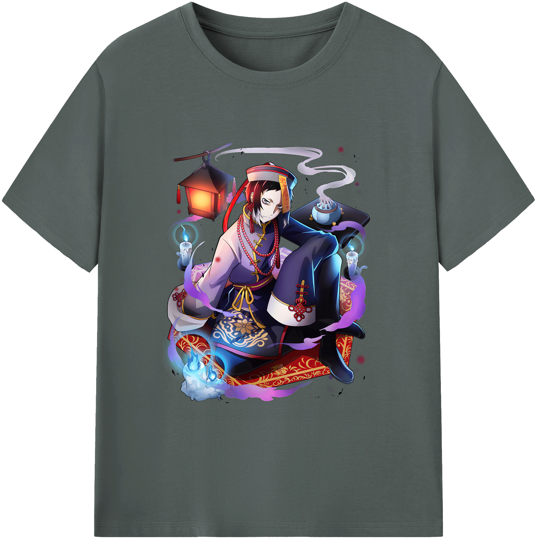 （画像用） 文豪ストレイドッグス Bungo Stray Dogs 綿100％ メンズ半袖Tシャツ｜肌触りやわらか＆通気性